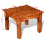 Coffee table in solid wood 60x60x45 cm by , Coffee table - Ref: Foro24-244048, Price: 118,42 €, Discount: %