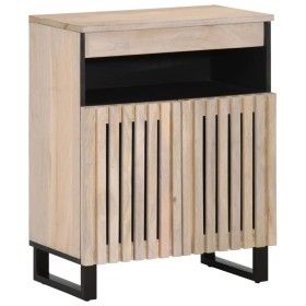 Sideboard solid mango wood 60x34x75 cm by , Lockers and storage cabinets - Ref: Foro24-377562, Price: 124,99 €, Discount: %