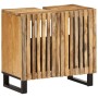 Bathroom sink cabinet solid mango wood 62x34x58 cm by , Bathroom furniture - Ref: Foro24-377529, Price: 134,70 €, Discount: %