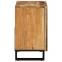 Armario de lavabo para baño madera maciza de mango 62x34x58 cm de , Muebles de baño - Ref: Foro24-377529, Precio: 103,99 €, D...