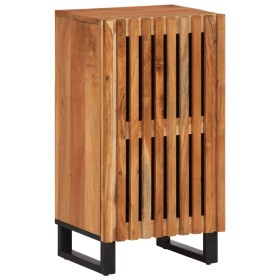 Solid wood sideboard acacia 40x34x75 cm by , Lockers and storage cabinets - Ref: Foro24-377555, Price: 96,99 €, Discount: %