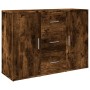 Aparador de madera de ingeniería roble ahumado 90,5x29,5x65 cm de , Aparadores - Ref: Foro24-849878, Precio: 84,92 €, Descuen...