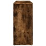 Aparador de madera de ingeniería roble ahumado 90,5x29,5x65 cm de , Aparadores - Ref: Foro24-849878, Precio: 84,92 €, Descuen...