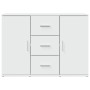 Engineered wood sideboard white 90,5x29,5x65 cm by , Sideboards - Ref: Foro24-849873, Price: 88,77 €, Discount: %