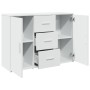 Engineered wood sideboard white 90,5x29,5x65 cm by , Sideboards - Ref: Foro24-849873, Price: 88,77 €, Discount: %