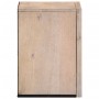 Wandschrank für Badezimmer aus massivem Mangoholz 38x34x48 cm von , Badezimmermöbel - Ref: Foro24-377537, Preis: 75,08 €, Rab...