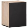 Armario de baño de pared madera maciza de mango 38x34x48 cm de , Muebles de baño - Ref: Foro24-377537, Precio: 74,99 €, Descu...