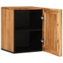 Bathroom wall cabinet solid acacia wood 38x34x48 cm by , Bathroom furniture - Ref: Foro24-377535, Price: 75,35 €, Discount: %