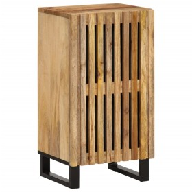 Solid wood sideboard in rough mango wood 40x34x75 cm by , Lockers and storage cabinets - Ref: Foro24-377554, Price: 100,20 €,...