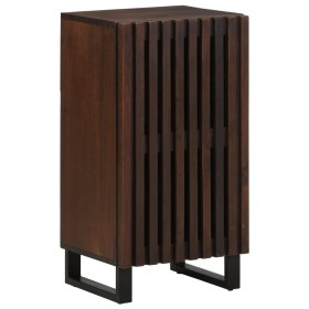 Brown mango solid wood sideboard 40x34x75 cm by , Lockers and storage cabinets - Ref: Foro24-377556, Price: 103,99 €, Discoun...