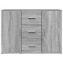 Aparador madera de ingeniería gris Sonoma 90,5x29,5x65 cm de , Aparadores - Ref: Foro24-849879, Precio: 88,77 €, Descuento: %