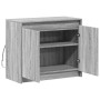 Sideboard with LED engineered wood gray Sonoma 72x34x61 cm by , Sideboards - Ref: Foro24-852178, Price: 76,86 €, Discount: %