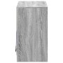 Sideboard with LED engineered wood gray Sonoma 72x34x61 cm by , Sideboards - Ref: Foro24-852178, Price: 76,86 €, Discount: %