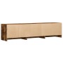 Smoked oak engineered wood LED TV cabinet 165x34x40 cm by , TV Furniture - Ref: Foro24-852254, Price: 109,25 €, Discount: %