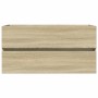 Bathroom cabinet set 2 pieces ceramic and engineered wood by , Bathroom furniture - Ref: Foro24-3307664, Price: 295,82 €, Dis...