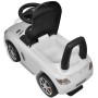 Coche de niños accionado con el pie blanco de vidaXL, Vehículos a pedales o para empujar - Ref: Foro24-80089, Precio: 61,01 €...