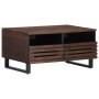 Mesa de centro madera maciza mango marrón 80x55x40 cm de , Mesas de centro - Ref: Foro24-377502, Precio: 168,38 €, Descuento: %