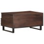 Mesa de centro madera maciza mango marrón 80x55x40 cm de , Mesas de centro - Ref: Foro24-377502, Precio: 168,38 €, Descuento: %