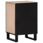 Mueble de baño madera maciza de mango 38x34x58 cm de , Muebles de baño - Ref: Foro24-377542, Precio: 80,33 €, Descuento: %