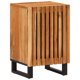 Bathroom cabinet solid acacia wood 38x34x58 cm by , Bathroom furniture - Ref: Foro24-377540, Price: 79,99 €, Discount: %