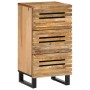 Solid wood sideboard in rough mango wood 40x34x75 cm by , Lockers and storage cabinets - Ref: Foro24-377549, Price: 131,02 €,...