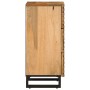 Solid wood sideboard in rough mango wood 40x34x75 cm by , Lockers and storage cabinets - Ref: Foro24-377549, Price: 131,02 €,...