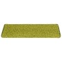 Alfombras de peldaños de escalera 15 uds verde 65x21x4 cm de , Alfombrillas para escalones - Ref: Foro24-326204, Precio: 78,6...