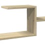 Wall shelf engineered wood oak Sonoma 104x15x49 cm by , Shelves and shelves - Ref: Foro24-853202, Price: 22,70 €, Discount: %