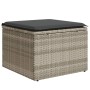 Gartensofa 6-teilig und Kissen synthetisches Rattan grau von , Gartensets - Ref: Foro24-3268502, Preis: 473,99 €, Rabatt: %