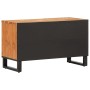 Solid acacia wood TV stand 80x34x46 cm by , CD and DVD storage - Ref: Foro24-377510, Price: 94,42 €, Discount: %