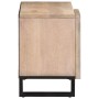 Mueble de TV madera maciza de mango 80x34x46 cm de , Almacenamiento para CD y DVD - Ref: Foro24-377512, Precio: 92,59 €, Desc...