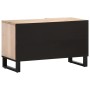 Mueble de TV madera maciza de mango 80x34x46 cm de , Almacenamiento para CD y DVD - Ref: Foro24-377512, Precio: 92,59 €, Desc...