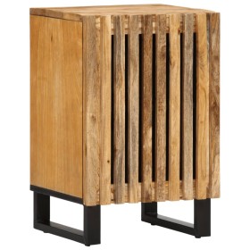 Armario de baño madera maciza de mango 38x34x58 cm de , Muebles de baño - Ref: Foro24-377539, Precio: 85,22 €, Descuento: %