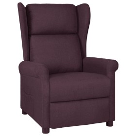 Sillón reclinable de tela crema de , Sillones - Ref: Foro24-340958, Precio: 254,26 €, Descuento: %