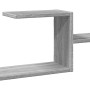 Estante de pared madera ingeniería gris Sonoma 104x15x49 cm de , Estantes y estanterías - Ref: Foro24-853205, Precio: 29,21 €...