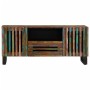 Solid acacia wood TV stand 100x34x46 cm by , CD and DVD storage - Ref: Foro24-377508, Price: 135,62 €, Discount: %