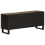 Mueble de TV madera maciza de acacia 100x34x46 cm de , Almacenamiento para CD y DVD - Ref: Foro24-377508, Precio: 135,62 €, D...