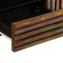 Solid acacia wood TV stand 100x34x46 cm by , CD and DVD storage - Ref: Foro24-377508, Price: 135,62 €, Discount: %