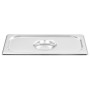 Stainless steel Gastronorm 1/3 tray covers, set of 4 units. by , Bucket lids for steam tables - Ref: Foro24-50898, Price: 26,...