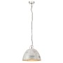 Vintage hanging lamp 25 W silver round 31 cm E27 by , Lamps - Ref: Foro24-320546, Price: 49,99 €, Discount: %