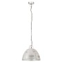 Vintage hanging lamp 25 W silver round 31 cm E27 by , Lamps - Ref: Foro24-320546, Price: 49,99 €, Discount: %