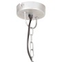 Vintage hanging lamp 25 W silver round 31 cm E27 by , Lamps - Ref: Foro24-320546, Price: 49,99 €, Discount: %