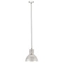 Round hanging lamp 25 W silver 28.5 cm E27 by , Lamps - Ref: Foro24-320567, Price: 34,47 €, Discount: %