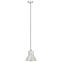 Round hanging lamp 25 W silver 17 cm E27 by , Lamps - Ref: Foro24-320571, Price: 27,99 €, Discount: %