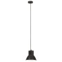 Round black hanging lamp 25 W 17 cm E27 by , Lamps - Ref: Foro24-320573, Price: 27,13 €, Discount: %