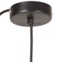 Round black hanging lamp 25 W 17 cm E27 by , Lamps - Ref: Foro24-320573, Price: 27,13 €, Discount: %