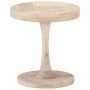 Mesa auxiliar de madera maciza de mango Ø40x45 cm de , Mesas auxiliares - Ref: Foro24-320600, Precio: 82,01 €, Descuento: %