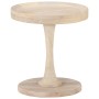 Mesa auxiliar de madera maciza de mango Ø40x45 cm de , Mesas auxiliares - Ref: Foro24-320600, Precio: 82,01 €, Descuento: %