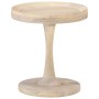 Mesa auxiliar de madera maciza de mango Ø40x45 cm de , Mesas auxiliares - Ref: Foro24-320600, Precio: 82,01 €, Descuento: %