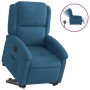 Sillón eléctrico reclinable elevable de terciopelo azul de , Sillones - Ref: Foro24-3204332, Precio: 318,35 €, Descuento: %